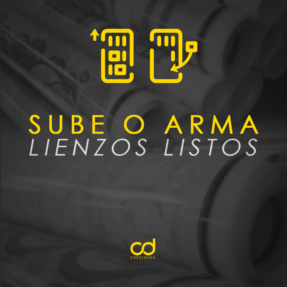 Sube o Arma tu Lienzo DTF Textil Online