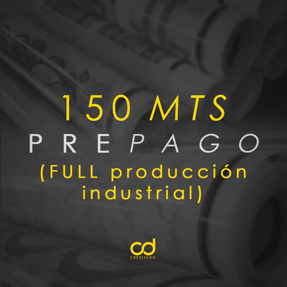 Prepago DTF 150m (Full Producción / Industrial)