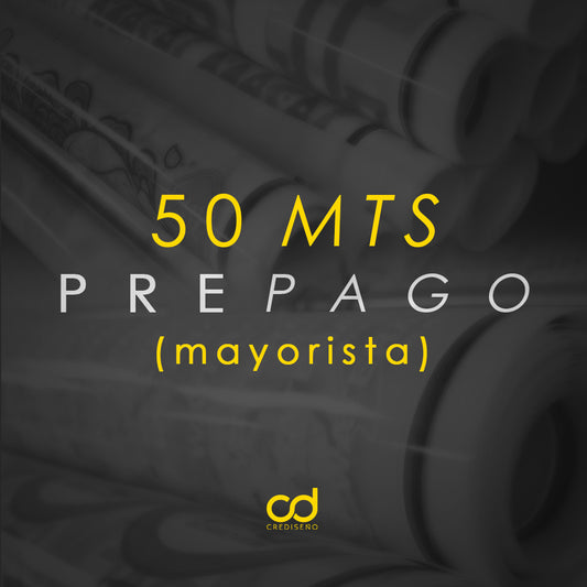 Prepago DTF 50m (Mayorista)